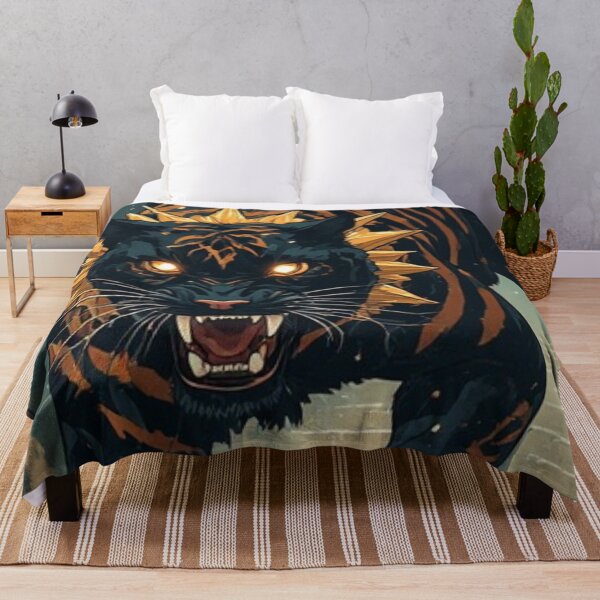 Item preview, Panther of Flame in Temple Frame designed and sold by SabaMirzique.