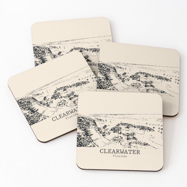 Item preview, Clearwater – Florida designed and sold by Lakeric Cityscapes.