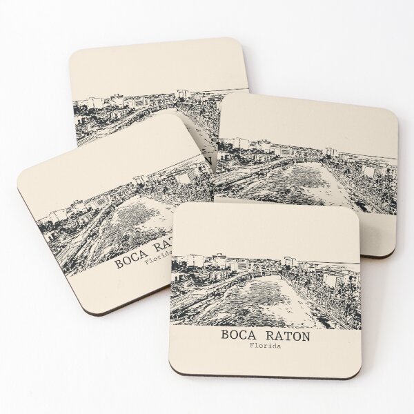 Item preview, Boca Raton – Florida designed and sold by Lakeric Cityscapes.