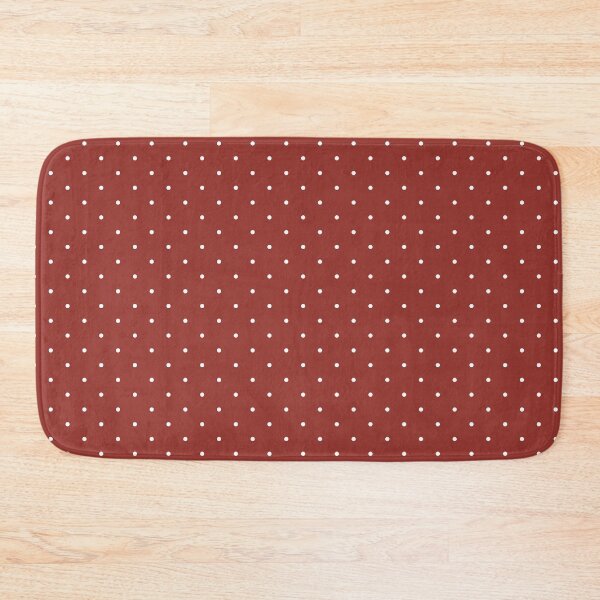 Item preview, White and red polka dot pattern designed and sold by RishabhArts1.