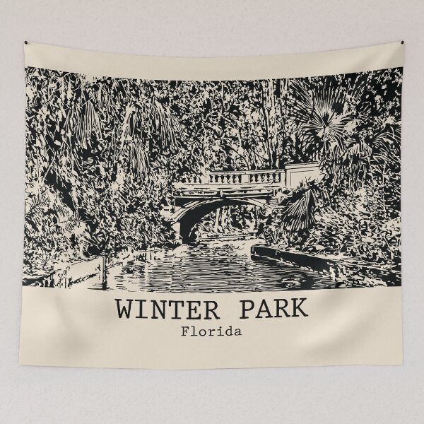 Item preview, Winter Park - Florida designed and sold by Lakeric Cityscapes.