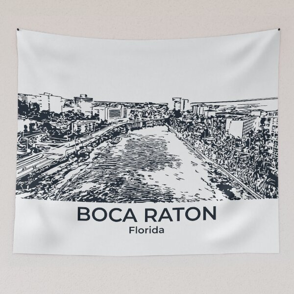 Item preview, Boca Raton – Florida designed and sold by Lakeric Cityscapes.