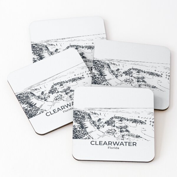Item preview, Clearwater – Florida designed and sold by Lakeric Cityscapes.