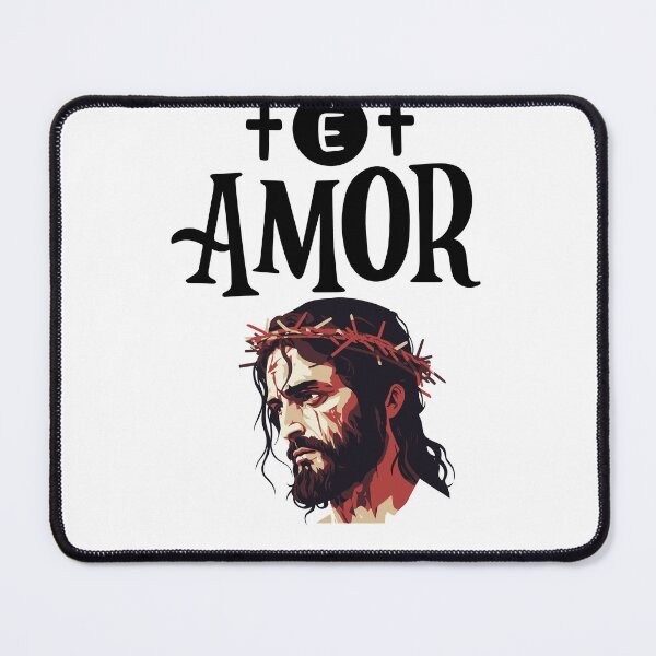 Item preview, DIOS ES AMOR-JESUS CHRIST CROWN OF THORNS PORTRAIT designed and sold by NordicDesigns20.