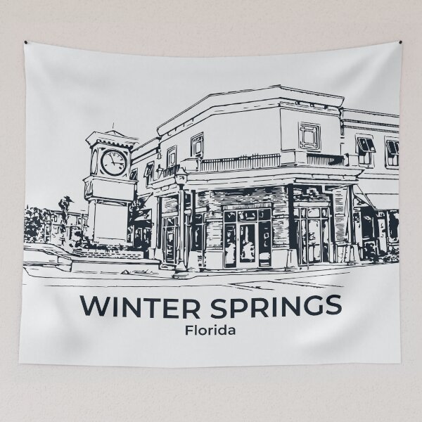 Item preview, Winter Springs - Florida designed and sold by Lakeric Cityscapes.