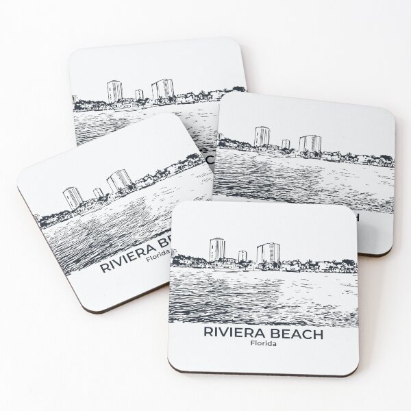 Artikelvorschau, Riviera Beach - Florida entworfen und verkauft von Lakeric Cityscapes.