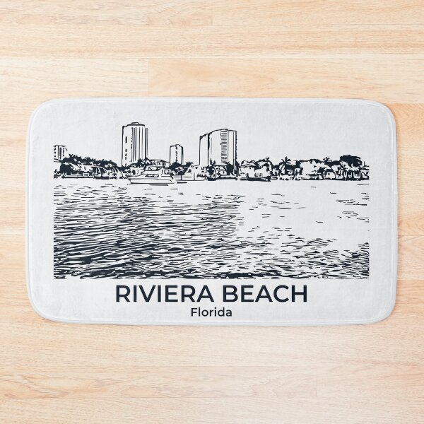 Item preview, Riviera Beach - Florida designed and sold by Lakeric Cityscapes.