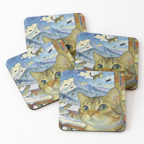 Item preview, Falling Kittens designed and sold by m-y-A-I-A-R-T-.