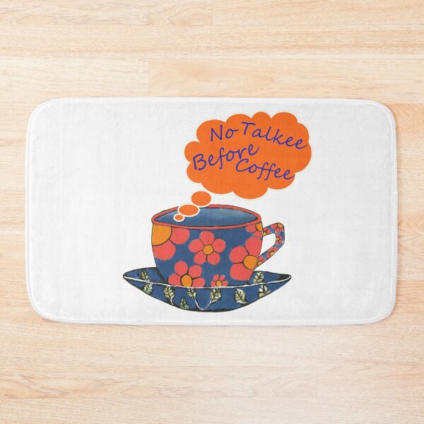 Item preview, No Talkee Before Coffee Funny  designed and sold by Sartoris Art.