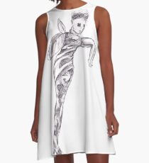 Three Legs but Only One A-Line Dress