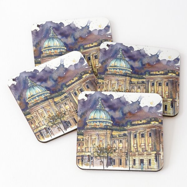 Item preview, Glasgow Mitchell Library Watercolour  designed and sold by davidelder.