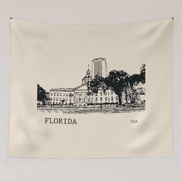 Item preview, Florida State USA designed and sold by Lakeric Cityscapes.