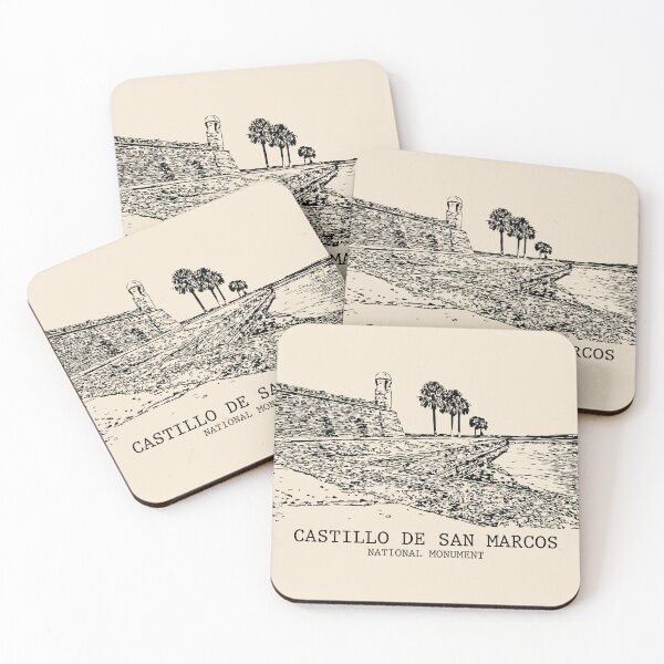 Item preview, Castillo de San Marcos National Monument designed and sold by Lakeric Cityscapes.
