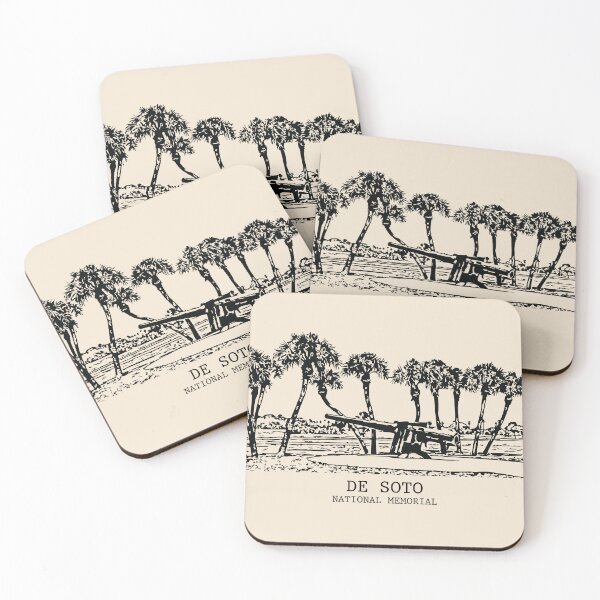 Item preview, De Soto National Memorial designed and sold by Lakeric Cityscapes.