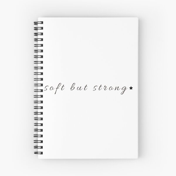 Item preview, Soft But Strong Script Quote – Minimal Aesthetic Typography Design designed and sold by glowtrendz.