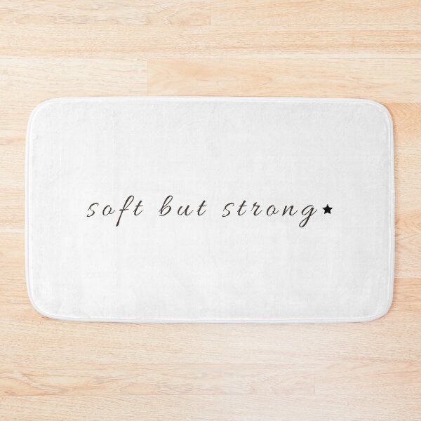 Item preview, Soft But Strong Script Quote – Minimal Aesthetic Typography Design designed and sold by glowtrendz.