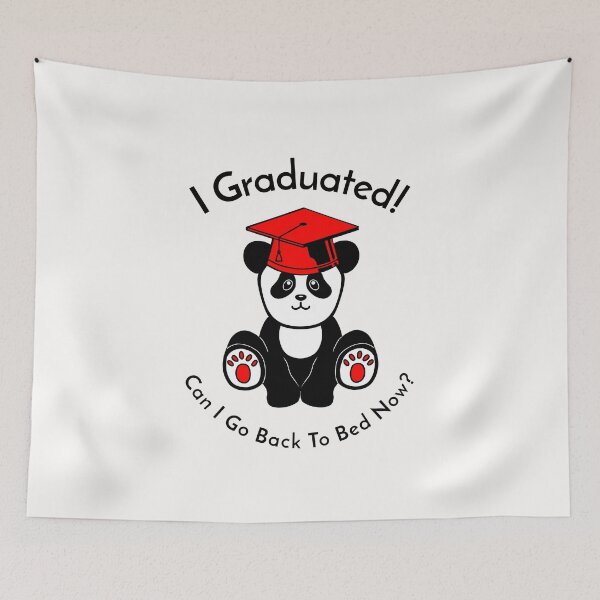 Item preview, Funny High School Graduation Panda Bear designed and sold by Sartoris Art.