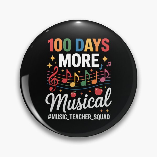 Item preview, 100 Days Musical Music Teacher Squad 100th Day School designed and sold by bongsentrang.