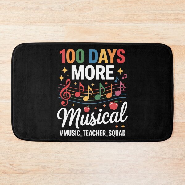 Item preview, 100 Days Musical Music Teacher Squad 100th Day School designed and sold by bongsentrang.