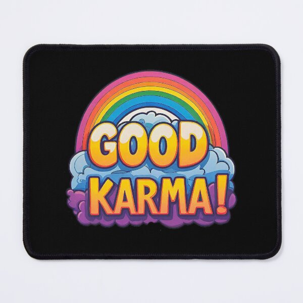 Item preview, Motivational Rainbow GOOD KARMA! designed and sold by Giulivo Store Graphic.
