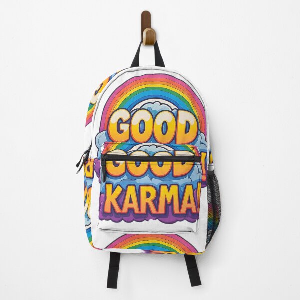 Item preview, Motivational Rainbow GOOD KARMA! designed and sold by Giulivo Store Graphic.