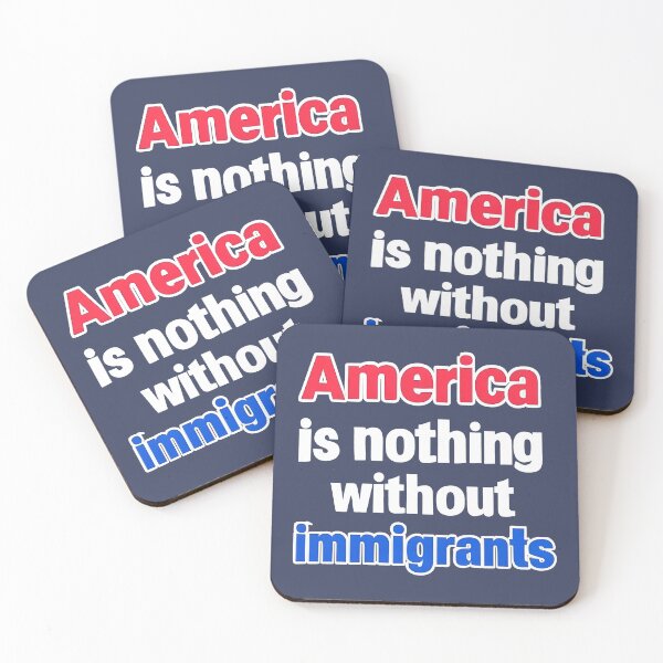 Item preview, anti ice America is nothing without immigrants designed and sold by Uglyandcute.