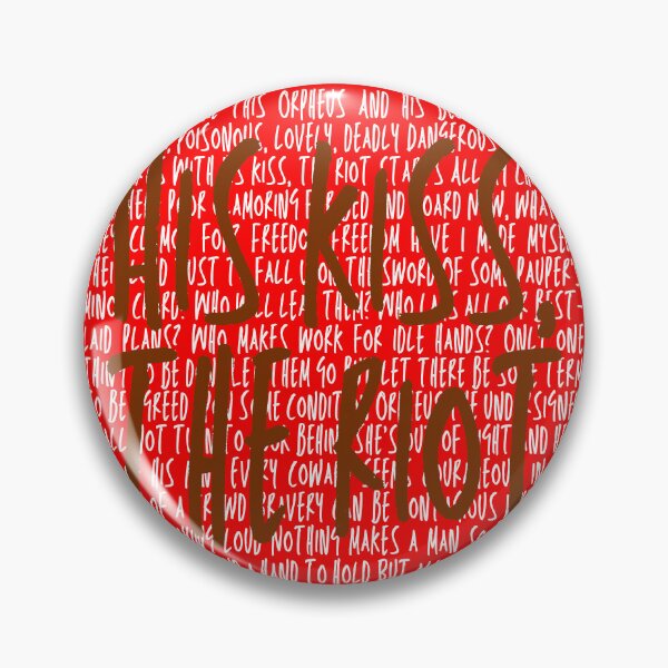 Item preview, Hadestown Lyrics designed and sold by broadwaygirl142.
