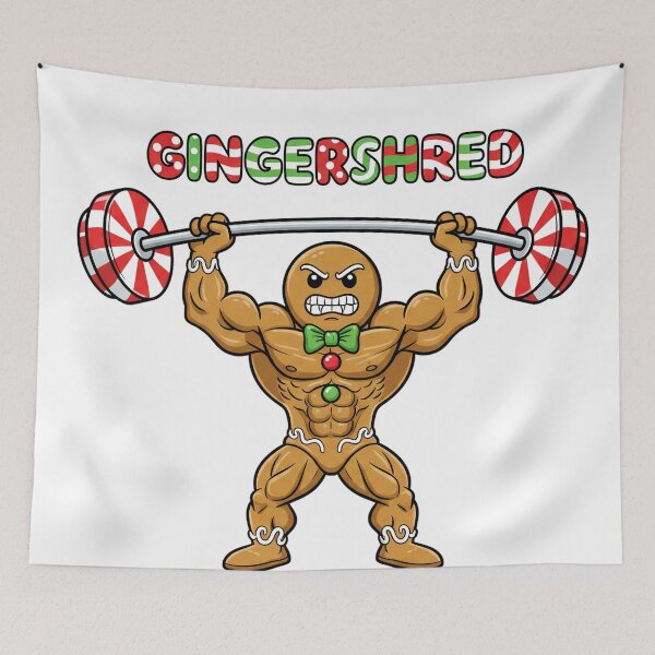 Item preview, GingerShred: The Muscular Gingerbread Beast designed and sold by T7xDesigns.