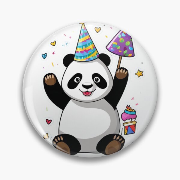 Item preview, A cute animal (like a panda or a sloth) wearing a party hat and throwing confetti, with a cheerful "2026!" designed and sold by STICKERS FOR SALE NOW.