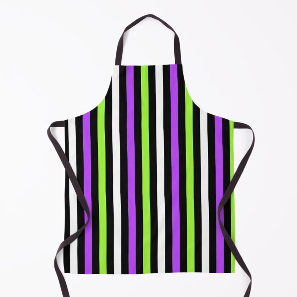 Item preview, Black and White, Green and Purple Stripes designed and sold by kitschandkawaii.