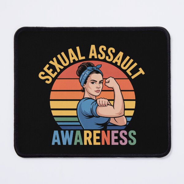 Item preview, In April We Wear Teal Sexual Assault Awareness designed and sold by bongsentrang.
