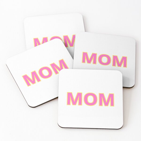 Aperçu de l'œuvre MOM Design Pink and Yellow Text créée et vendue par Visvalingam Kumaran.