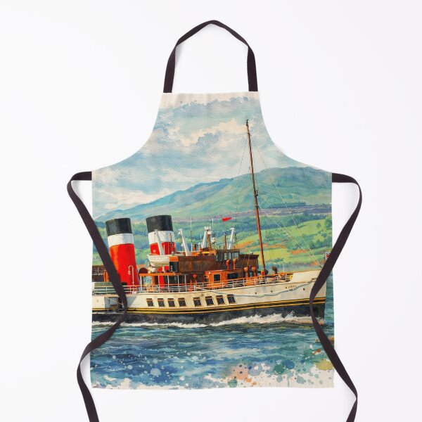 Item preview, The Waverley Paddle Steamer Watercolour designed and sold by davidelder.