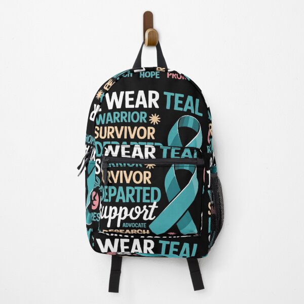 Item preview, I Wear Teal Sexual Assault Awareness Teal Ribbon Prevention designed and sold by bongsentrang.