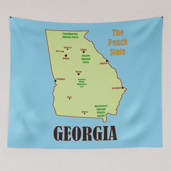 Item preview, Georgia Map designed and sold by Beery.