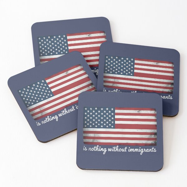 Item preview, anti ice America is nothing without immigrants designed and sold by Uglyandcute.