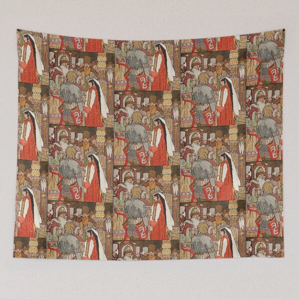 Item preview, Ivan Bilibin Vintage Russian Folk Art designed and sold by TeeARTHY.