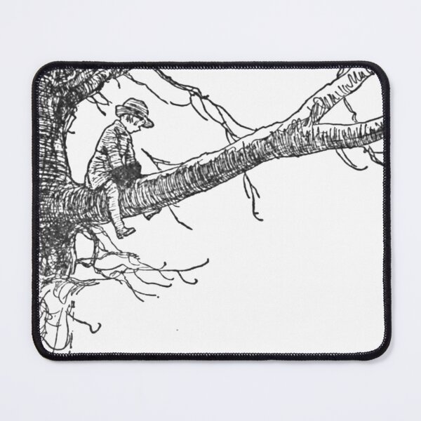 Item preview, "He looked up into the branches of a big oak-tree, and then he saw a friend of his." – Winnie-the-Pooh designed and sold by Douglas E. Welch Design and Photography.