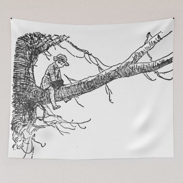 Item preview, "He looked up into the branches of a big oak-tree, and then he saw a friend of his." – Winnie-the-Pooh designed and sold by Douglas E. Welch Design and Photography.