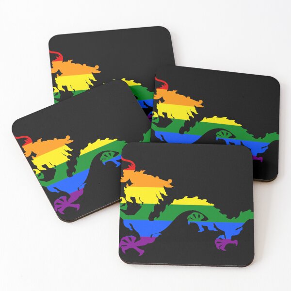 Item preview, Rainbow Imperial Chinese Dragon with Black Background designed and sold by Mon & Matrix.