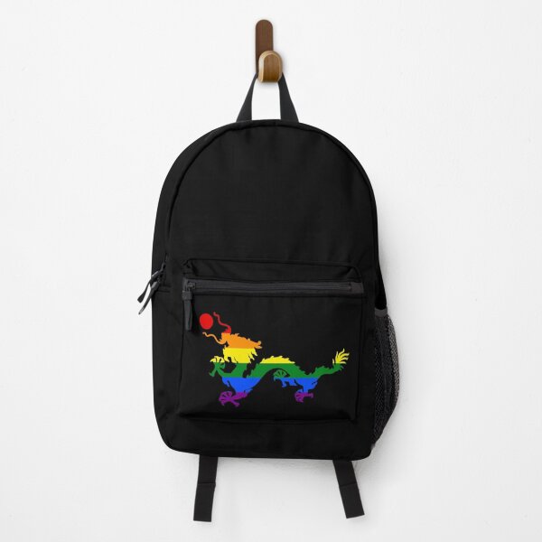 Item preview, Rainbow Imperial Chinese Dragon with Black Background designed and sold by Mon & Matrix.