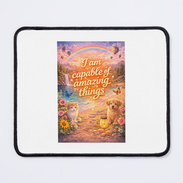Item preview, I Am Capable of Amazing Things designed and sold by Julie LTD - Living The Dream!.