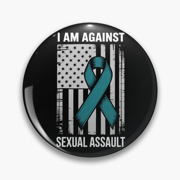 Item preview, Against Sexual Assault, American Flag designed and sold by SyncSusscess.