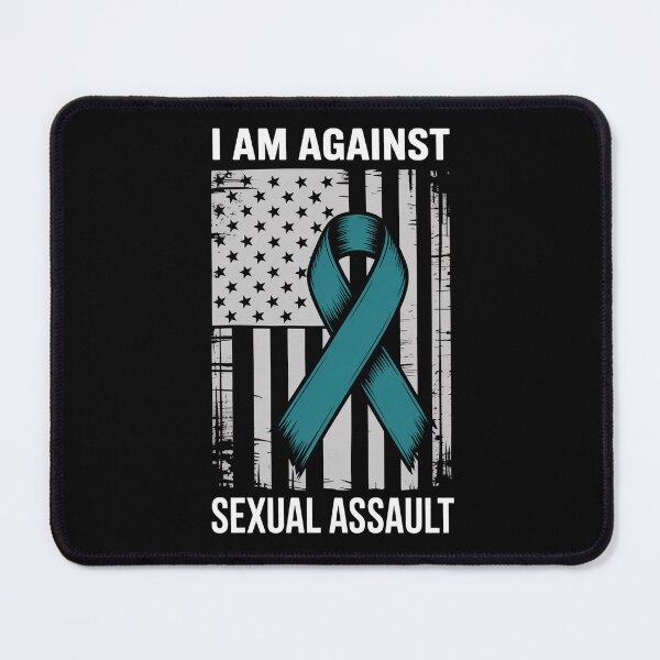 Item preview, Against Sexual Assault, American Flag designed and sold by SyncSusscess.
