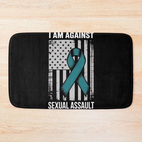 Item preview, Against Sexual Assault, American Flag designed and sold by SyncSusscess.