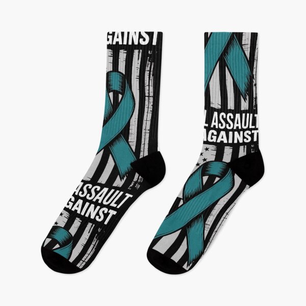 Item preview, Against Sexual Assault, American Flag designed and sold by SyncSusscess.