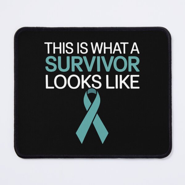 Item preview, Survivor Fighter Sexual Assault Awareness Month Teal Ribbon designed and sold by SyncSusscess.