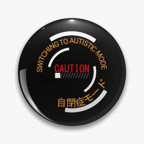 Item preview, Switching to Autistic Mode Cyberpunk Loading Decal designed and sold by Mon & Matrix.