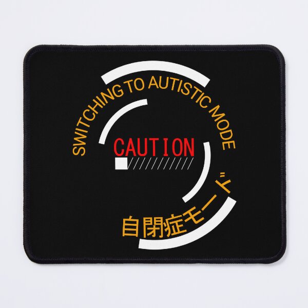 Item preview, Switching to Autistic Mode Cyberpunk Loading Decal designed and sold by Mon & Matrix.
