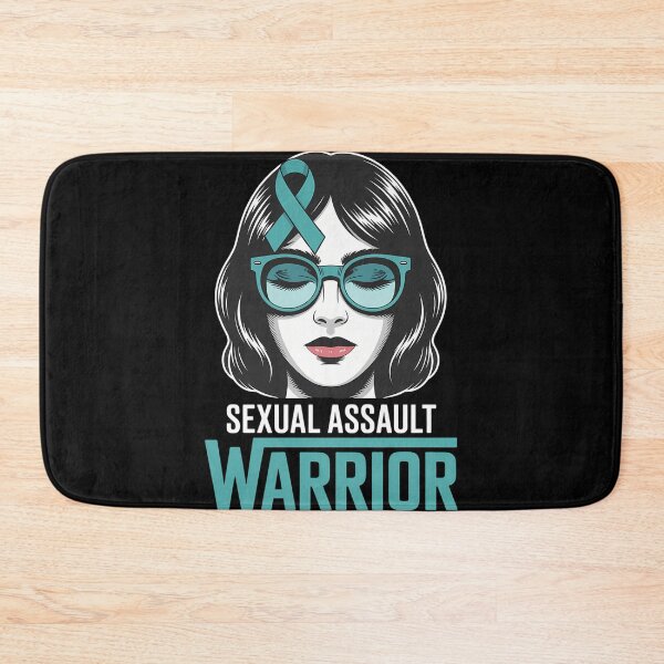 Item preview, Sexual Assault Warrior Messy Bun Sexual Assault Awareness designed and sold by SyncSusscess.